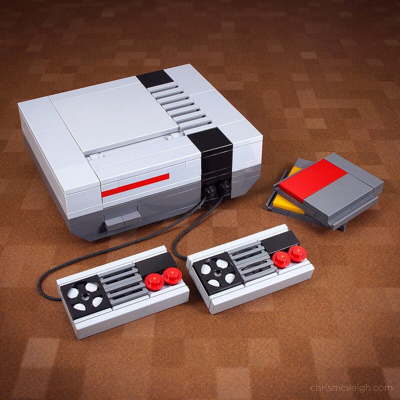 Illustration for article titled Retro Consoles Brought To Life in LEGO